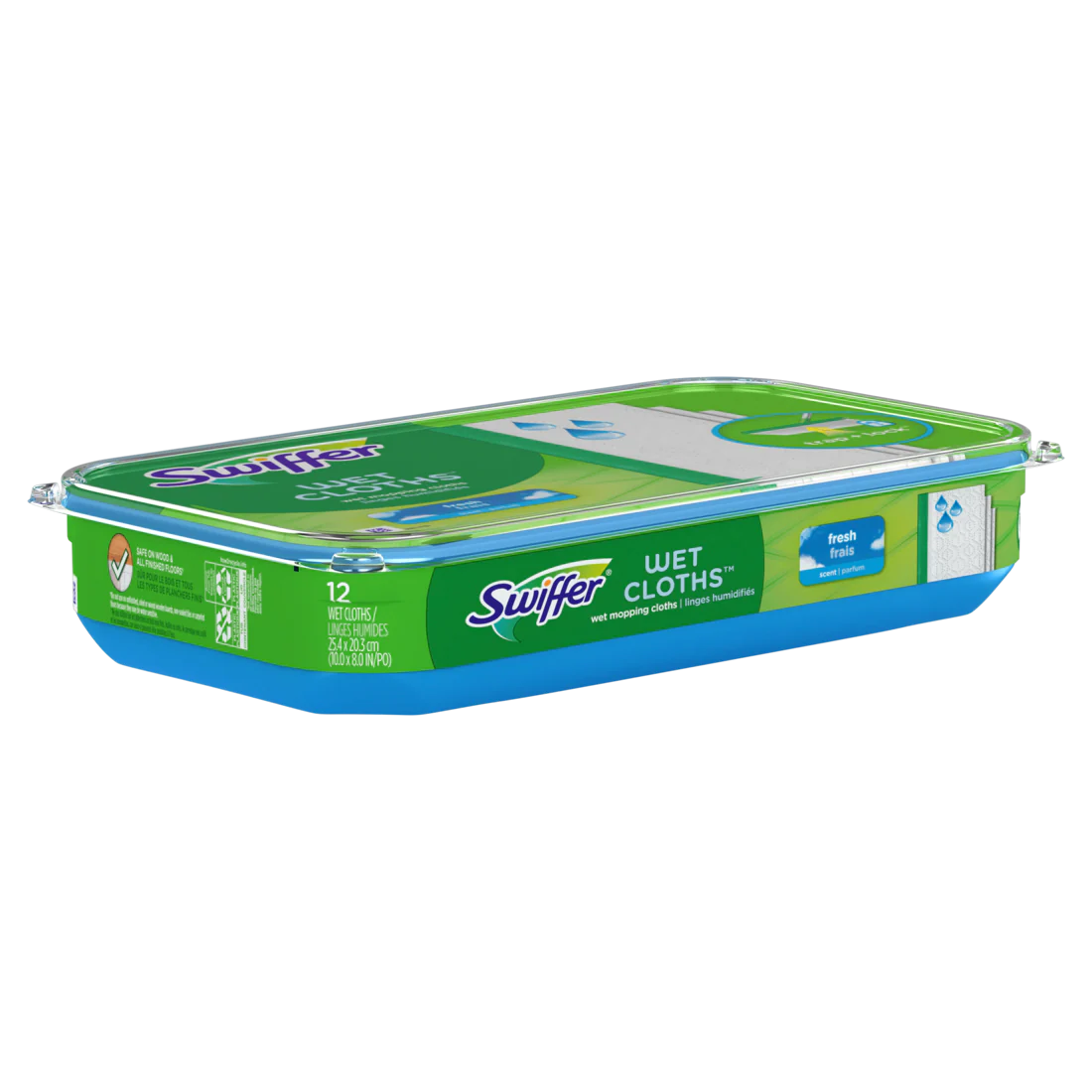 Swiffer Wet Mopping Cloths Fresh Scent - 12ct/12pk
