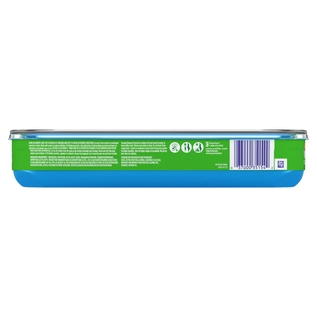 Swiffer Wet Mopping Cloths Fresh Scent - 12ct/12pk - Image 2
