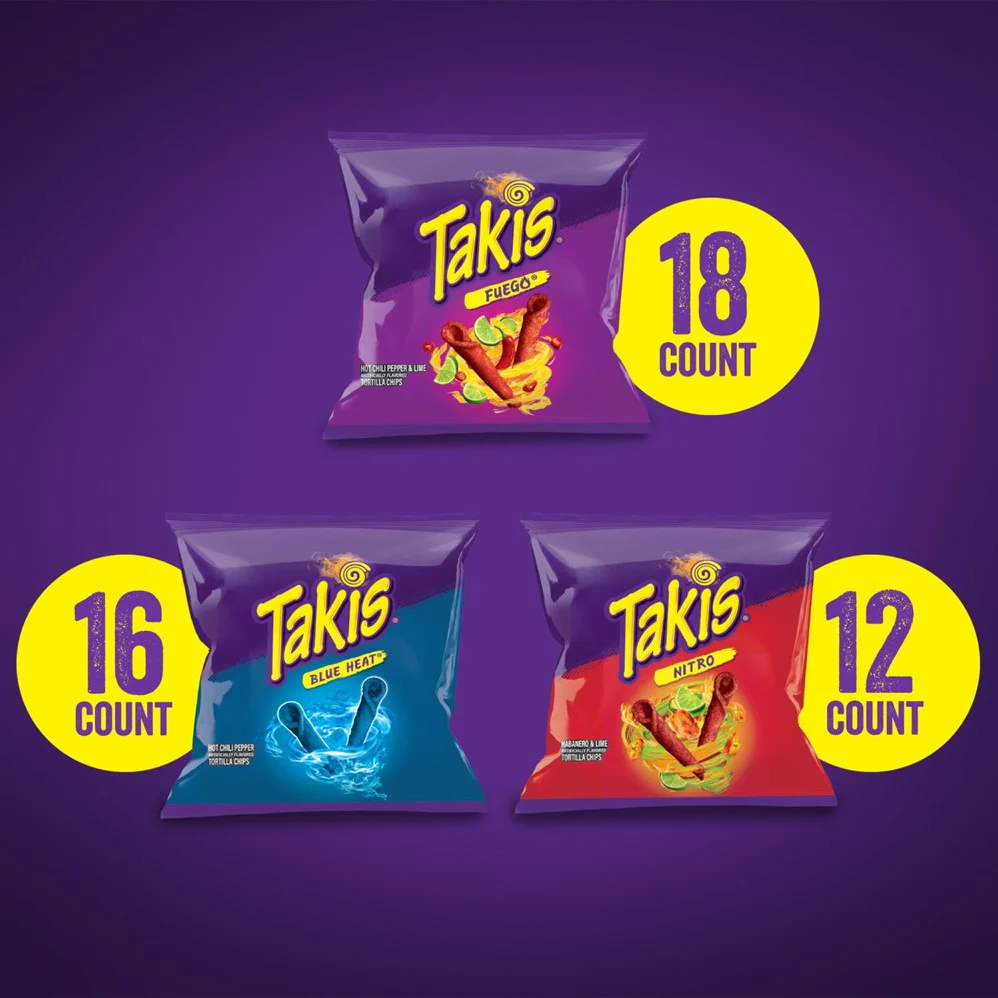 Takis Hero Variety Pack Tortilla Chips - 1oz/46pk - Image 2