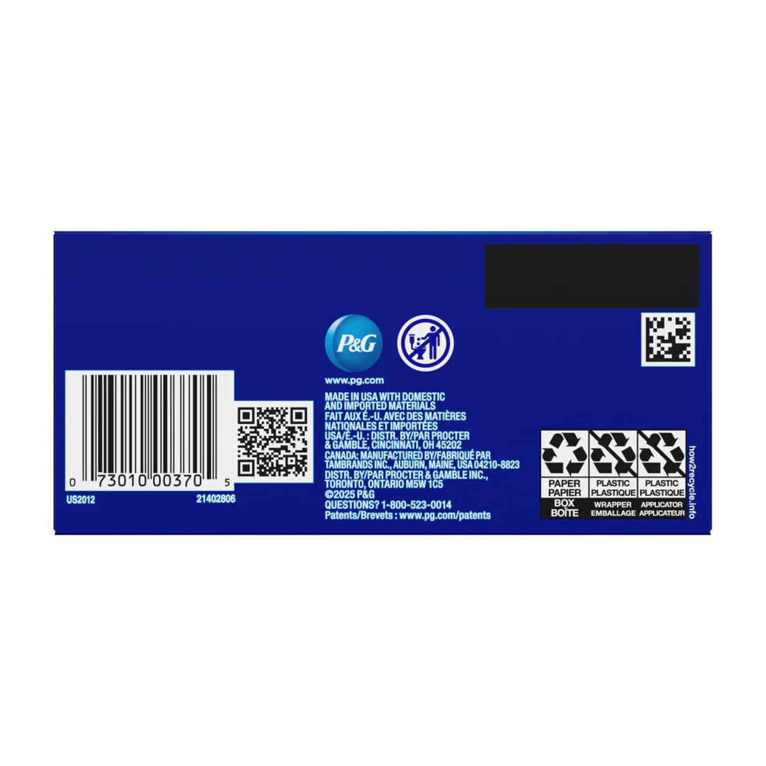 Tampax Pearl Tampons With Leakguard Braid Super Absorbency Unscented - 36ct/12pk - Image 3