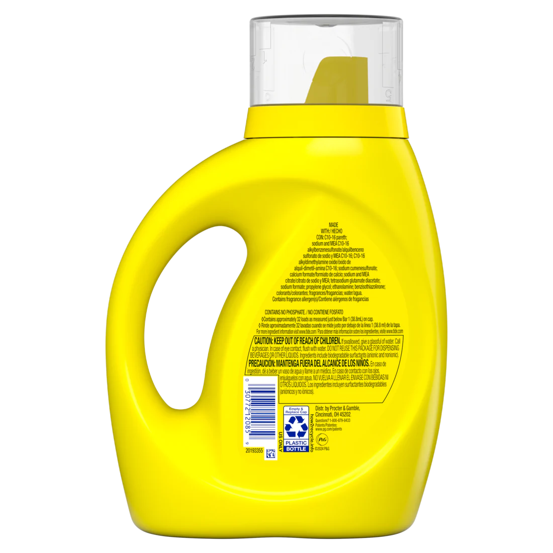 Tide Simply All-In-One Liquid Laundry Detergent Refreshing Breeze Scent 32 Loads - 42oz/6pk - Image 2
