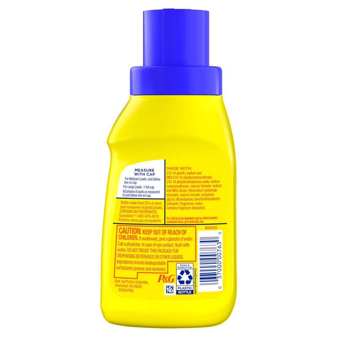 Tide Simply All-In-One Liquid Laundry Detergent Refreshing Breeze Scent 6 Loads - 10oz/12pk - Image 2