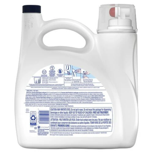 Tide Plus Hygienic Clean Free Detergent 94 loads - 132oz/4pk - Image 2