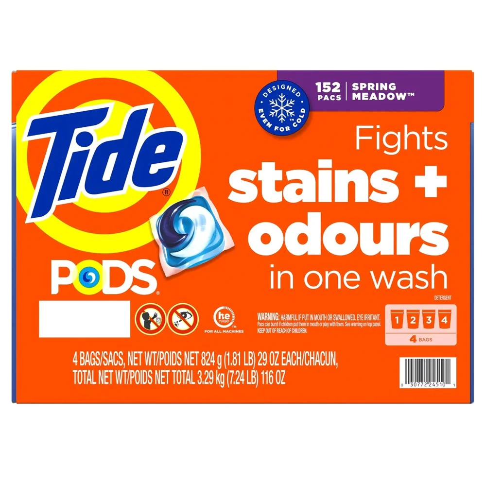 Tide Pods Spring Meadow - 152ct/1pk