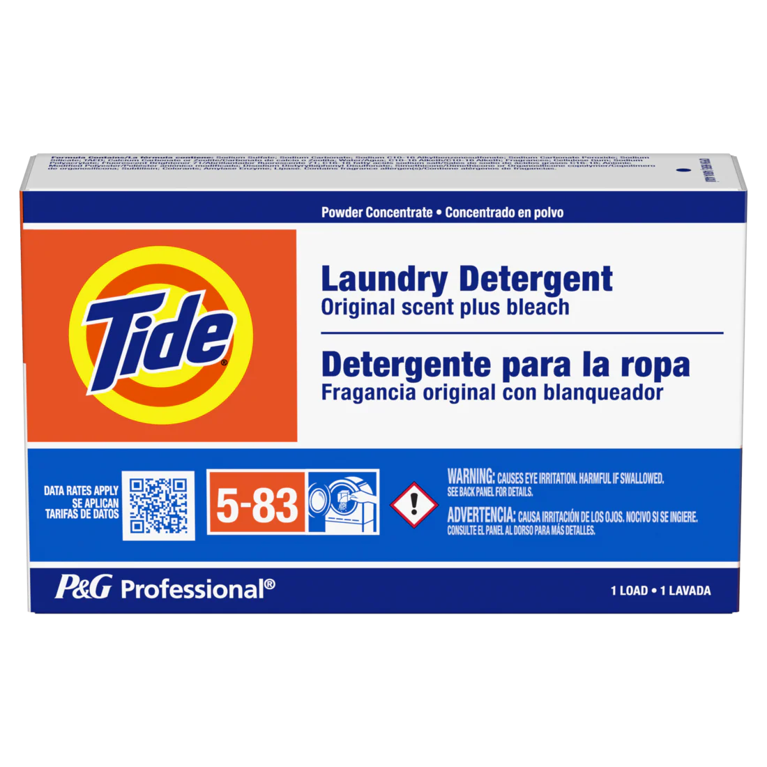 Tide Powder Laundry Detergent Original Scent Plus Bleach Single Use - 1.4oz/156pk