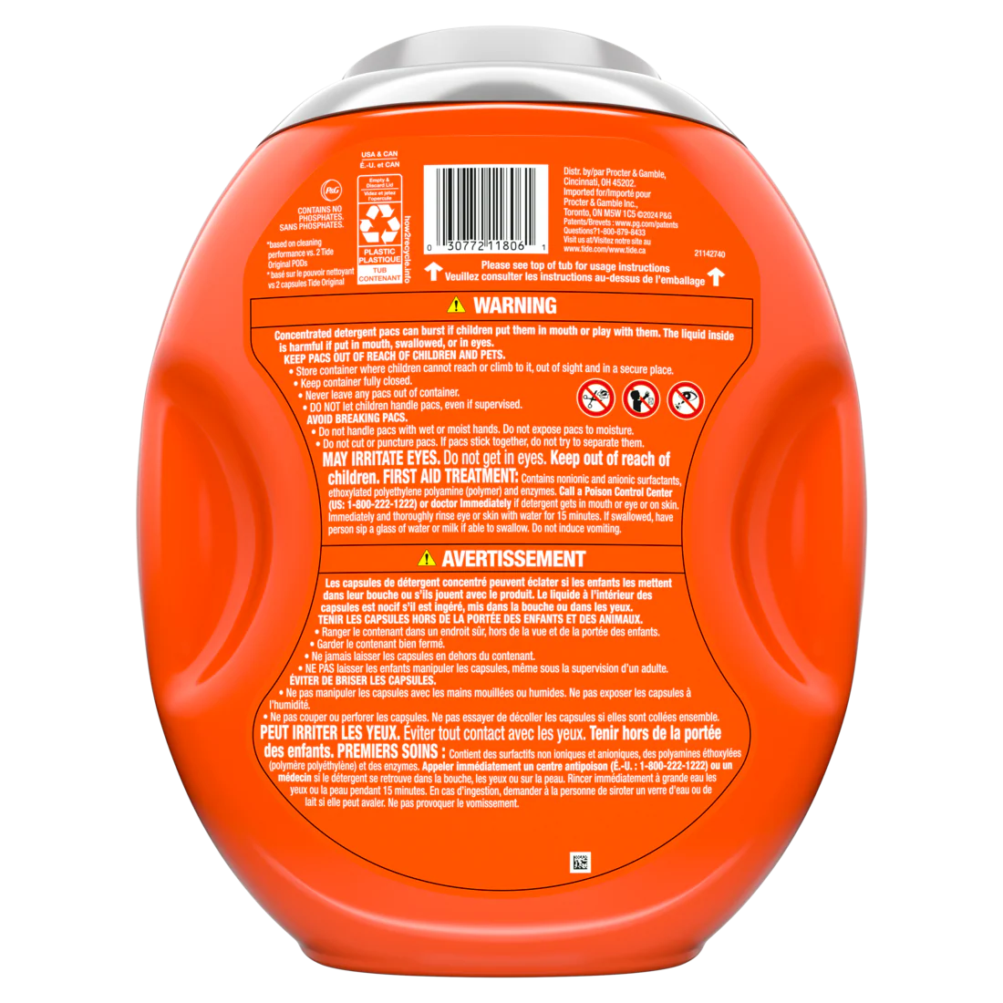 Tide Power Pods + Downy Laundry Detergent Pods Soft Boosters + April Fresh Detergent Soap Pacs For Laundry Washing He Compatible - 45ct/4pk - Image 2