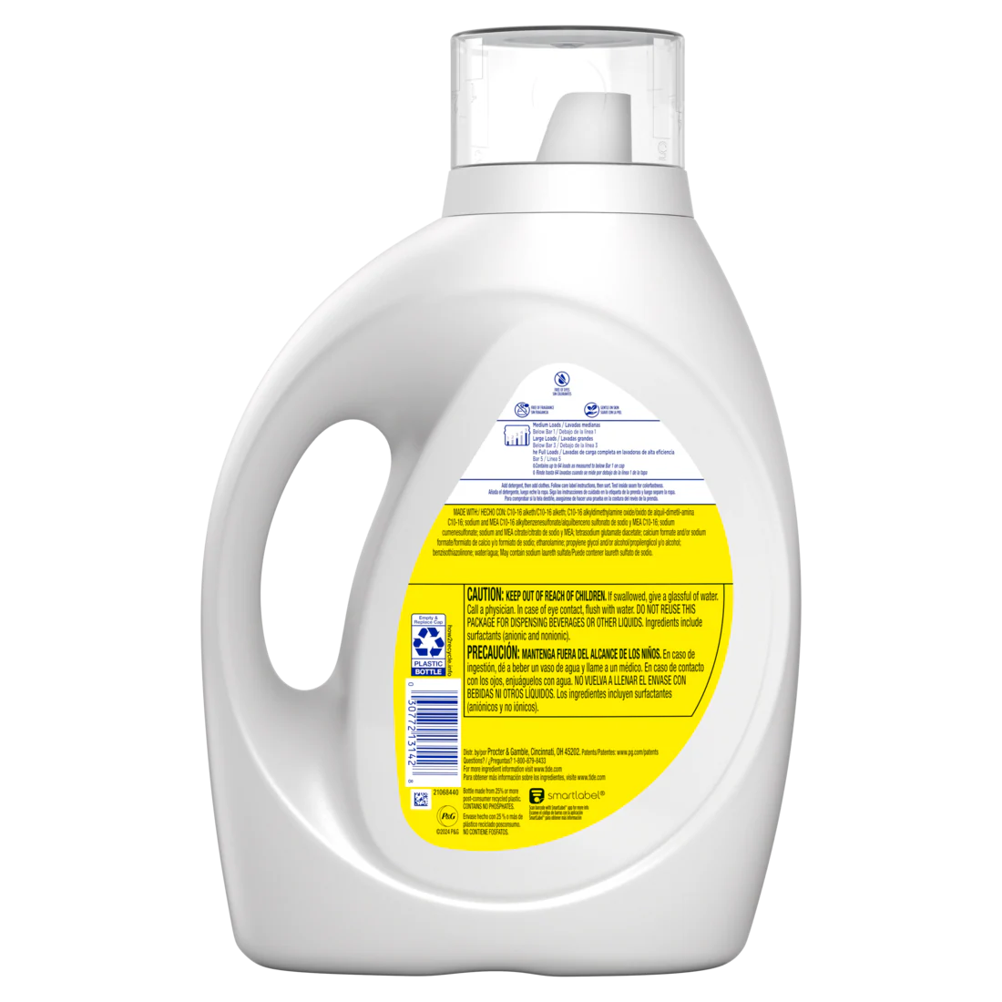 Tide Simply Liquid Laundry Detergent Free & Sensitive Scent 64 Loads - 84oz/4pk - Image 2