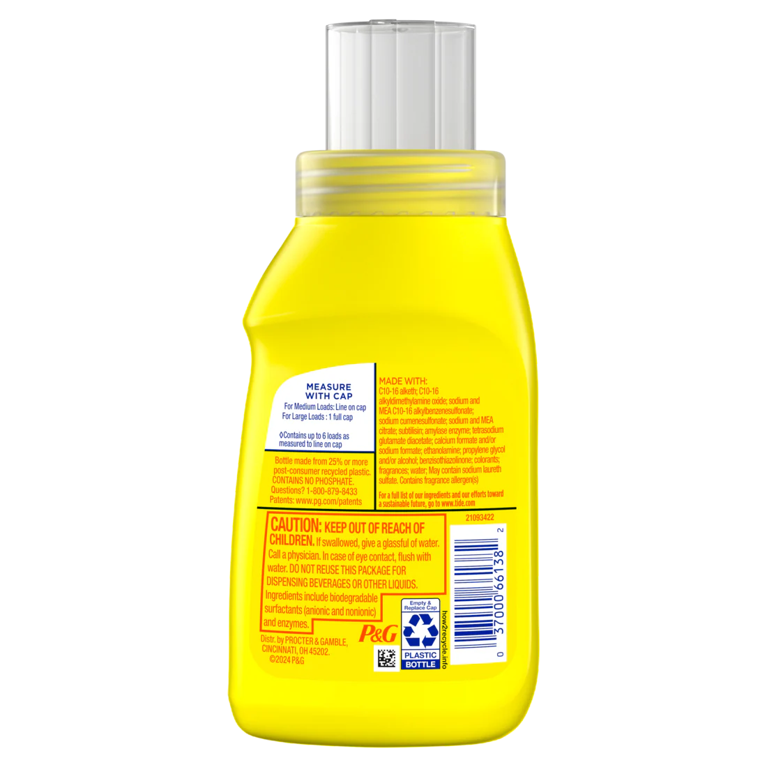 Tide Simply Oxi Boost + Ultra Stain Release 6 Loads Tough On Stains Whitens Brightens Refreshing Breeze Scent - 10oz/12pk - Image 2