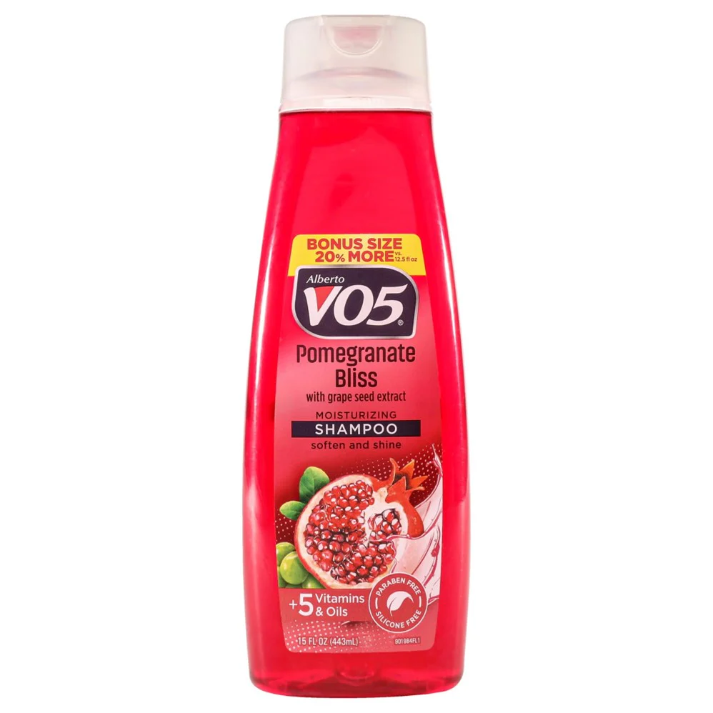 VO5 With Bloomburst Technology Pomegranate Bliss Moisturizing Shampoo - 15oz/6pk