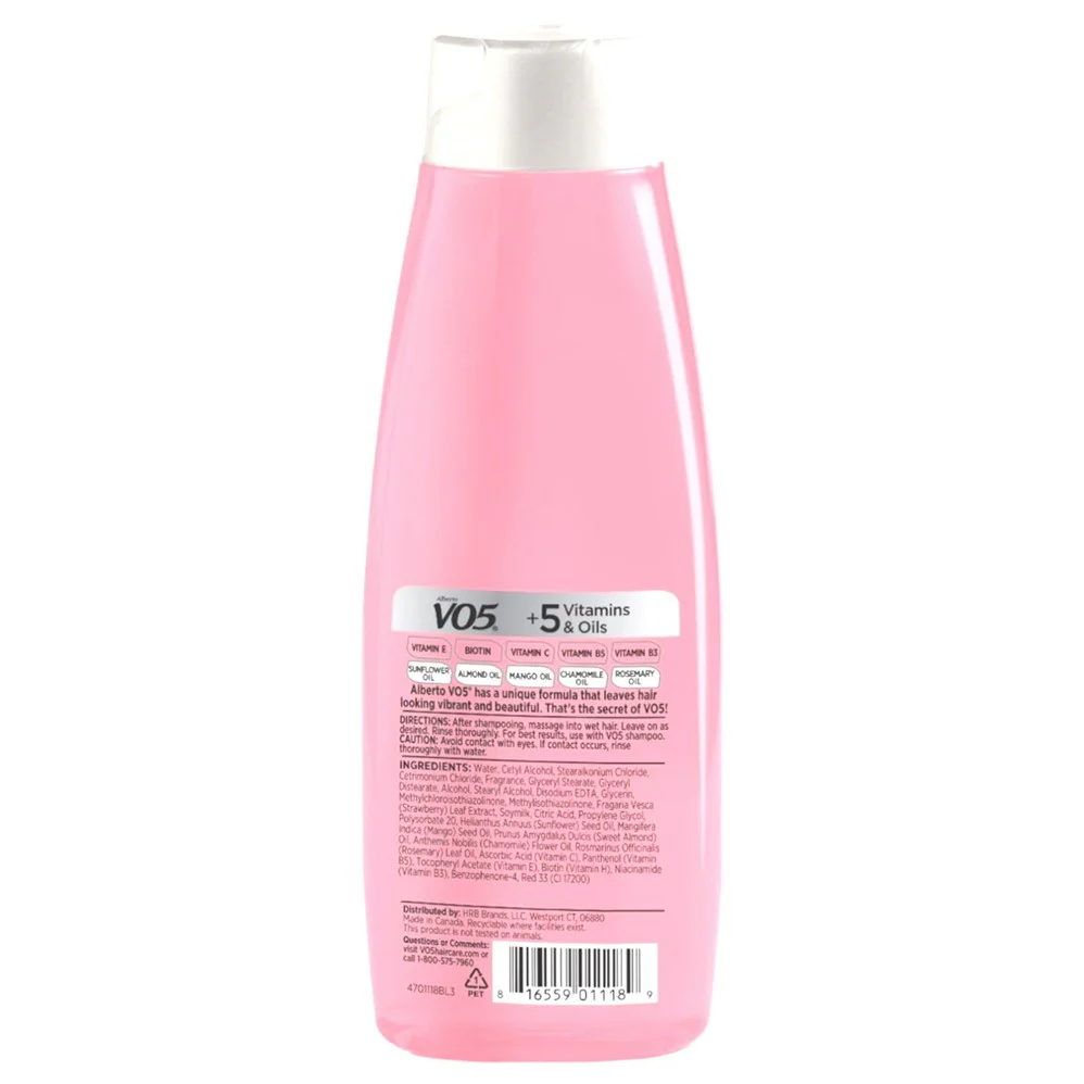 VO5 With Bloomburst Technology Strawberries & Cream Moisturizing Conditioner - 15oz/6pk - Image 2