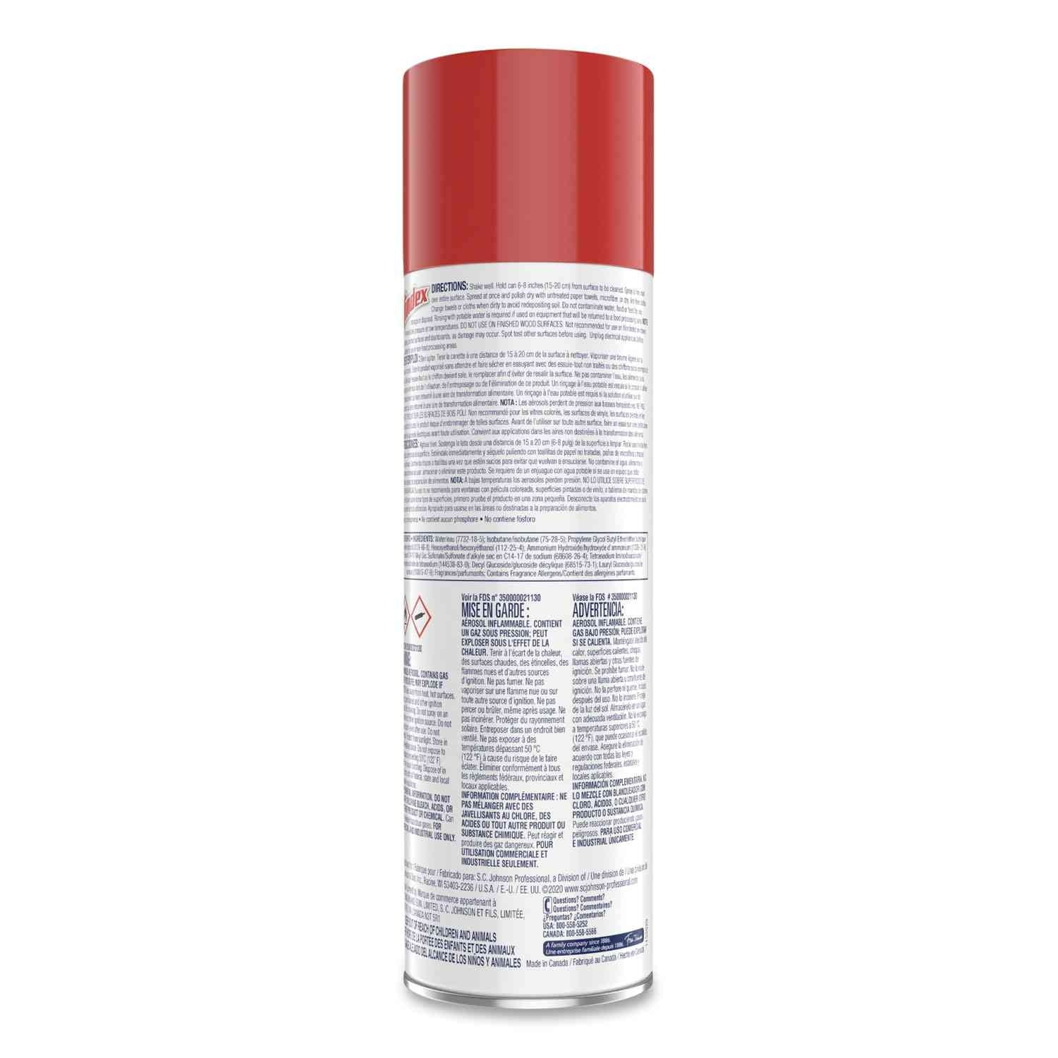 Windex Foaming Glass Aerosol - 19.7oz/6pk - Image 2