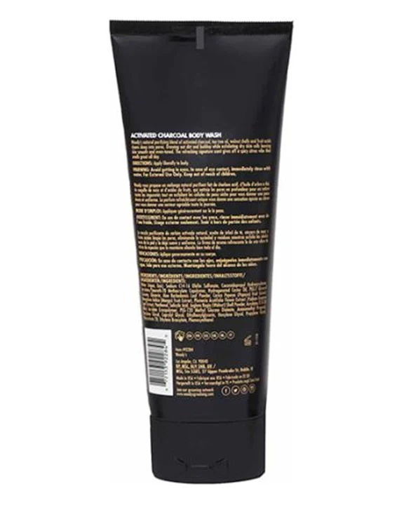 Woody's Activated Charcoal Body Wash - 8oz/12pk - Image 2
